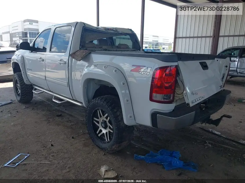 2013 GMC Sierra 1500 Slt VIN: 3GTP2WE73DG228786 Lot: 45560009