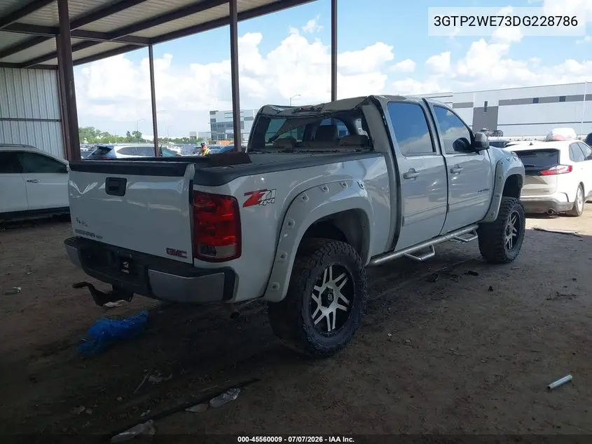 2013 GMC Sierra 1500 Slt VIN: 3GTP2WE73DG228786 Lot: 45560009