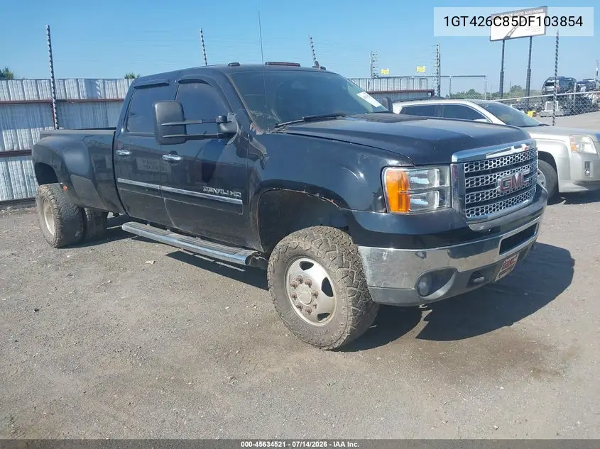 2013 GMC Sierra 3500Hd Denali VIN: 1GT426C85DF103854 Lot: 45634521