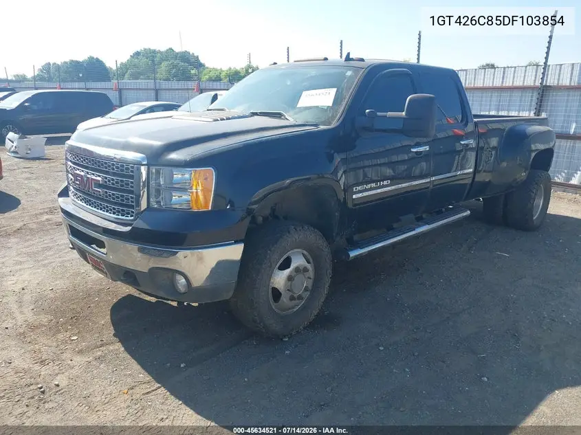 2013 GMC Sierra 3500Hd Denali VIN: 1GT426C85DF103854 Lot: 45634521