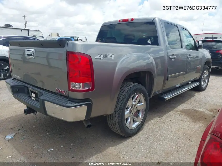 2013 GMC Sierra 1500 Slt VIN: 3GTP2WE76DG334777 Lot: 45662741