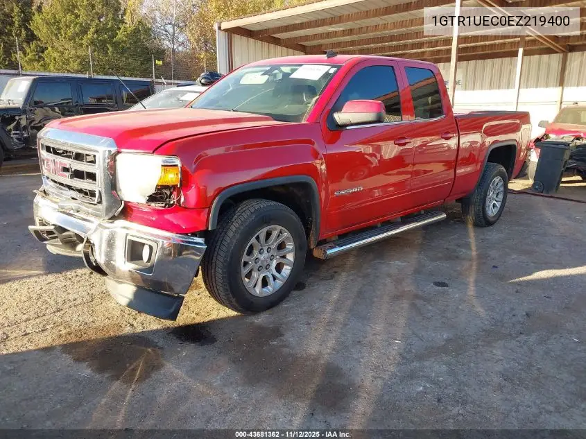 1GTR1UEC0EZ219400 2014 GMC Sierra 1500 Sle