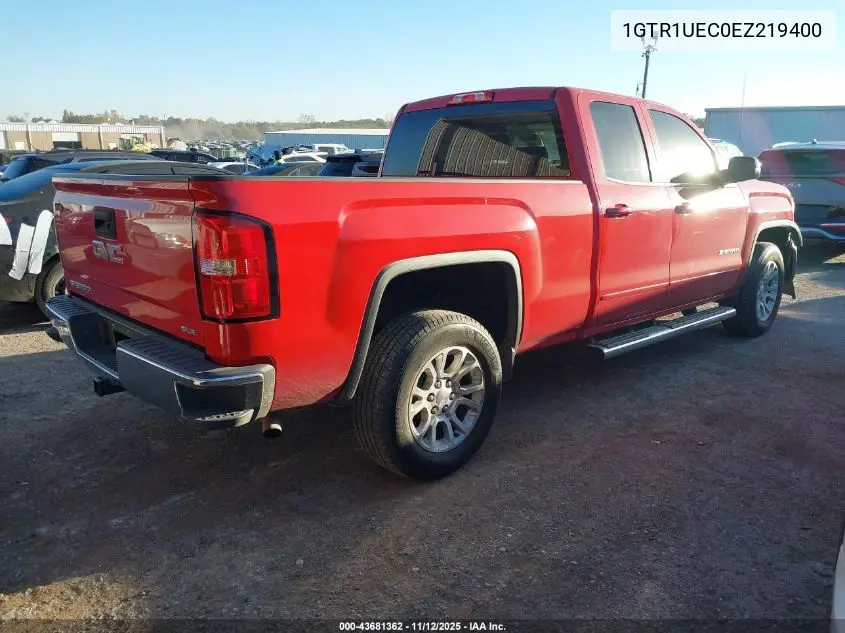 1GTR1UEC0EZ219400 2014 GMC Sierra 1500 Sle