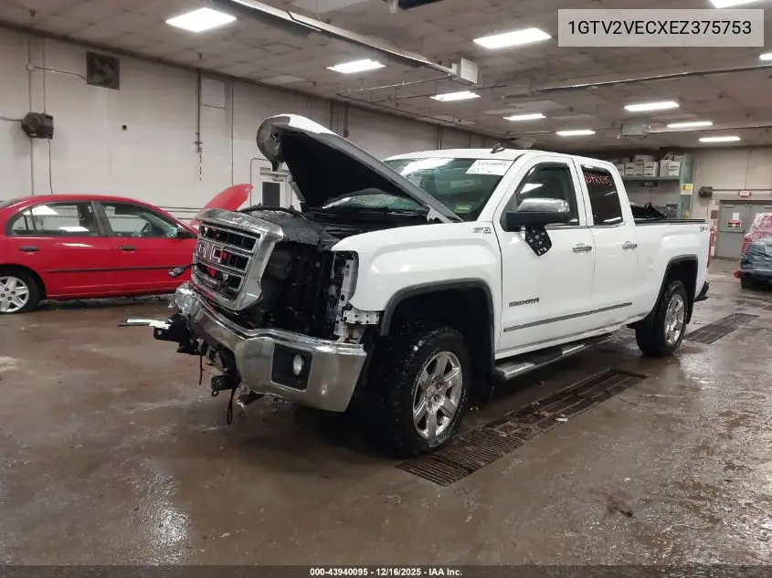1GTV2VECXEZ375753 2014 GMC Sierra 1500 Slt