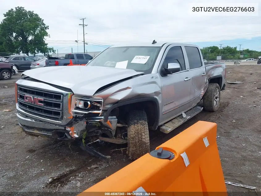 2014 GMC Sierra 1500 Slt VIN: 3GTU2VEC6EG276603 Lot: 45367243