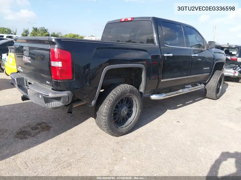 2014 GMC Sierra 1500 Slt VIN: 3GTU2VEC0EG336598 Lot: 45530792