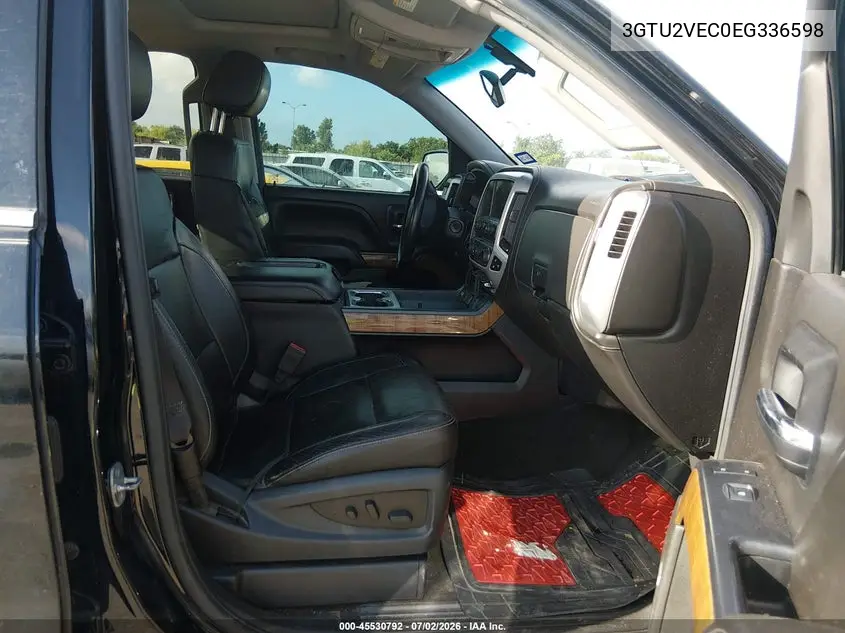 2014 GMC Sierra 1500 Slt VIN: 3GTU2VEC0EG336598 Lot: 45530792