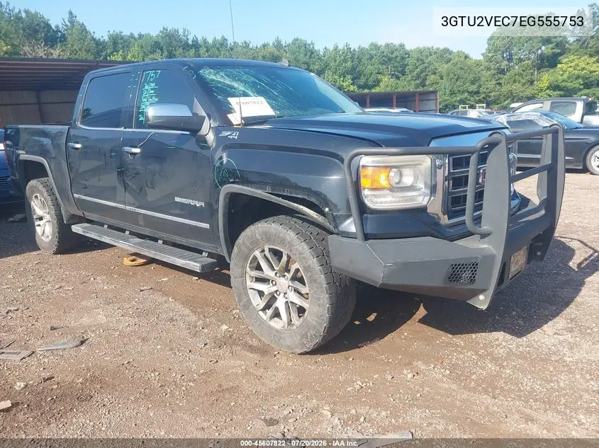 2014 GMC Sierra 1500 Slt VIN: 3GTU2VEC7EG555753 Lot: 45607822