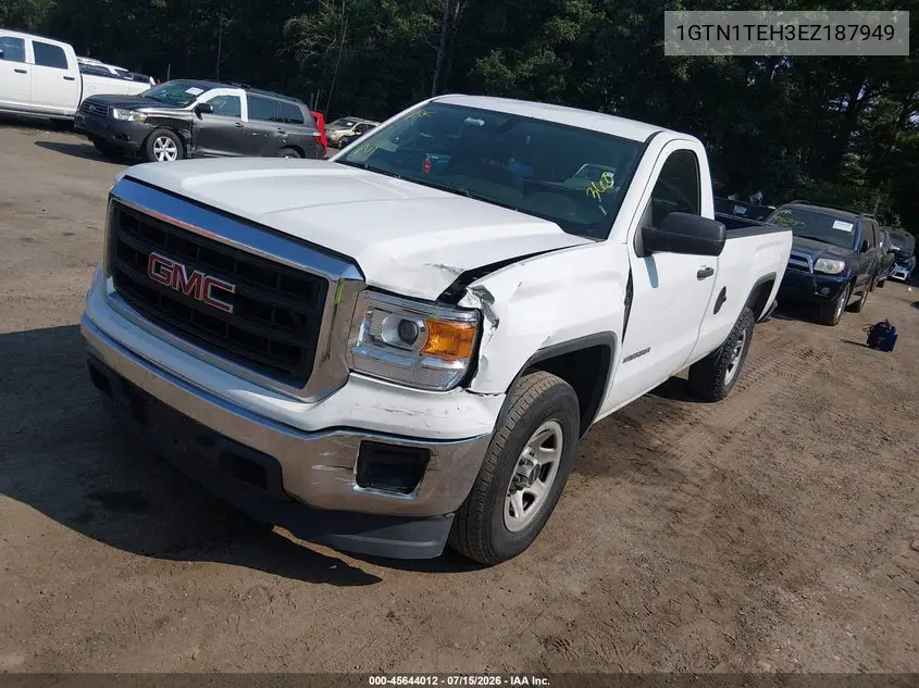 2014 GMC Sierra 1500 VIN: 1GTN1TEH3EZ187949 Lot: 45644012