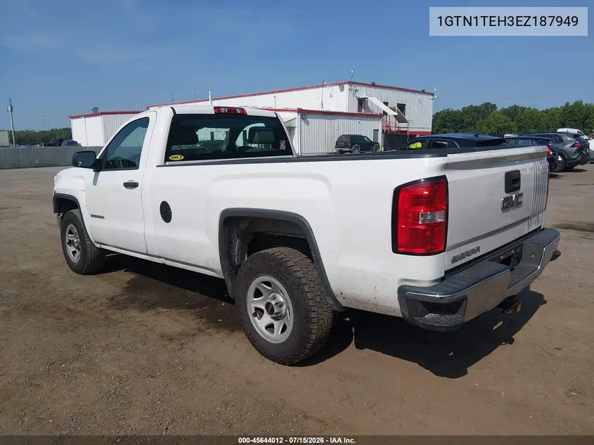 2014 GMC Sierra 1500 VIN: 1GTN1TEH3EZ187949 Lot: 45644012