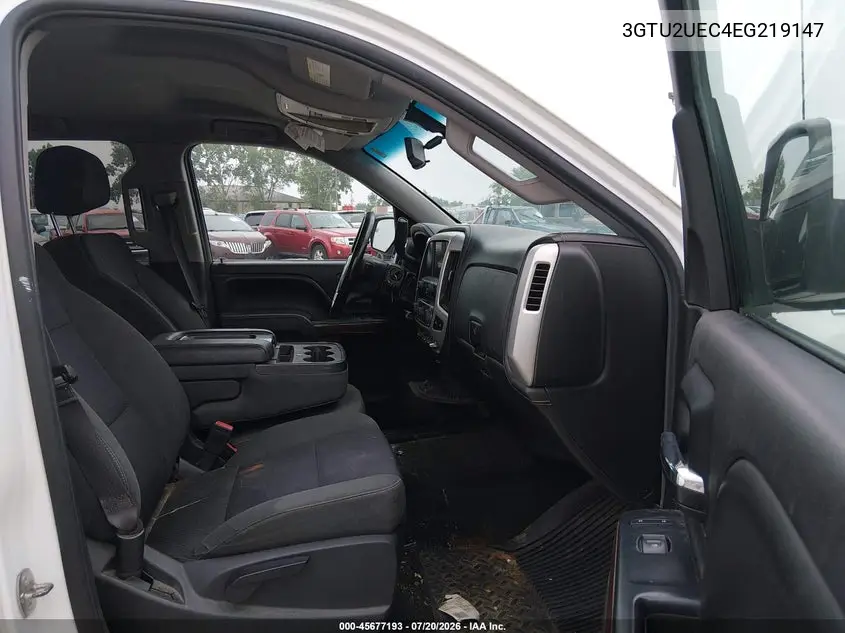 2014 GMC Sierra 1500 Sle VIN: 3GTU2UEC4EG219147 Lot: 45677193