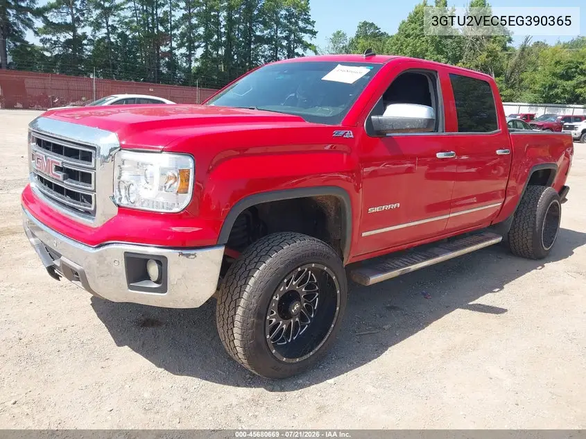 2014 GMC Sierra 1500 Slt VIN: 3GTU2VEC5EG390365 Lot: 45680669
