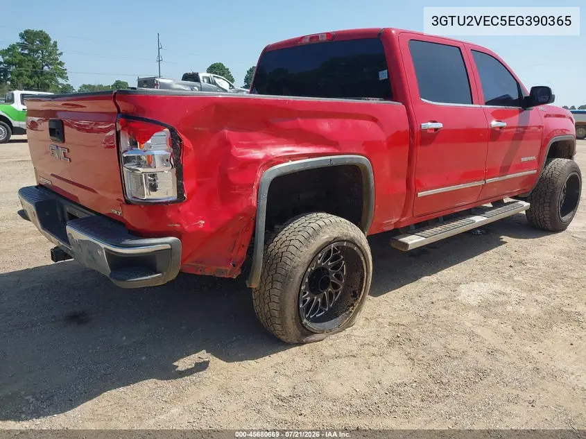 2014 GMC Sierra 1500 Slt VIN: 3GTU2VEC5EG390365 Lot: 45680669