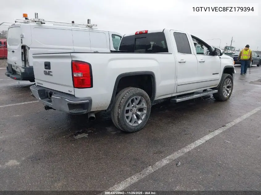 1GTV1VEC8FZ179394 2015 GMC Sierra 1500 Slt