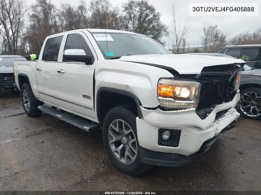 3GTU2VEJ4FG405888 2015 GMC Sierra 1500 Slt