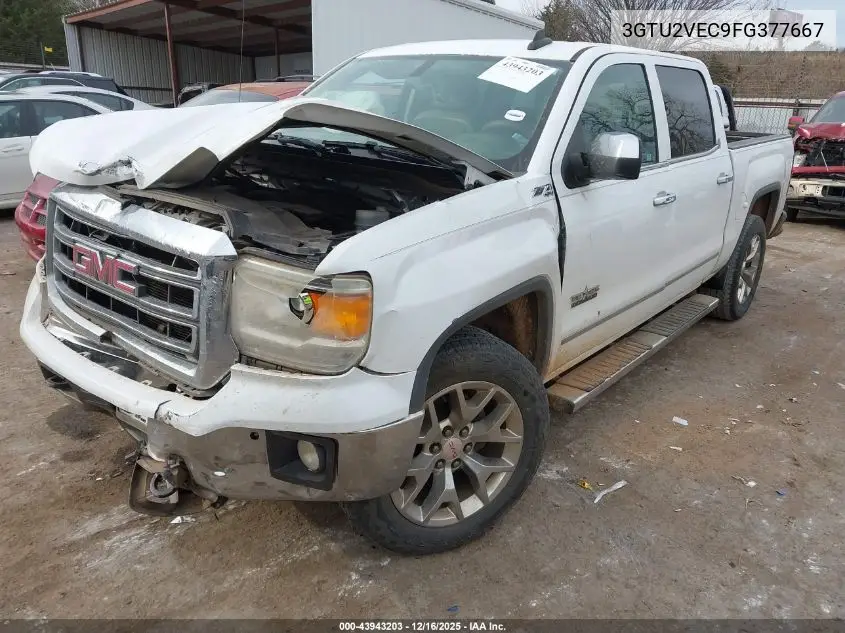 3GTU2VEC9FG377667 2015 GMC Sierra 1500 Slt