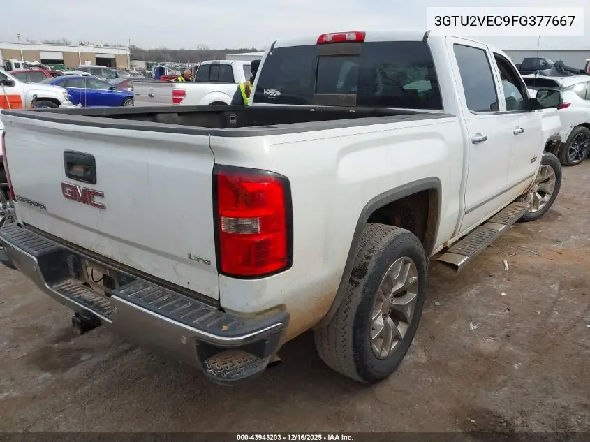 3GTU2VEC9FG377667 2015 GMC Sierra 1500 Slt