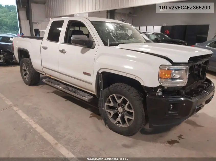 2015 GMC Sierra 1500 Slt VIN: 1GTV2VEC4FZ356200 Lot: 45384857