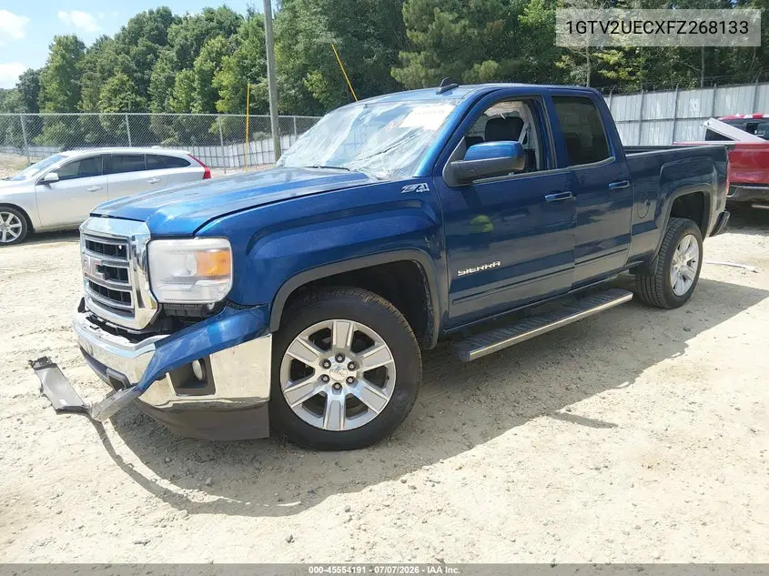 2015 GMC Sierra 1500 Sle VIN: 1GTV2UECXFZ268133 Lot: 45554191