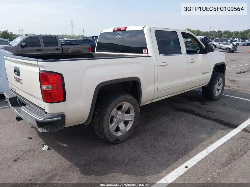 2015 GMC Sierra 1500 Sle VIN: 3GTP1UEC5FG109564 Lot: 45632542