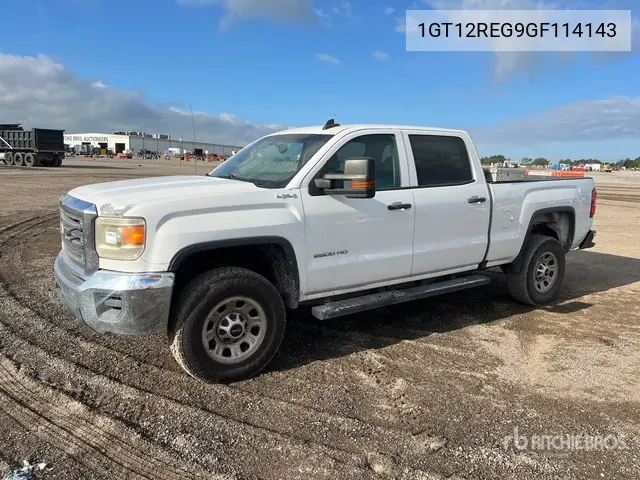 1GT12REG9GF114143 2016 GMC Sierra 2500 Hd 2016 GMC Sierra 2500Hd 4X4 Crew Cab Pickup
