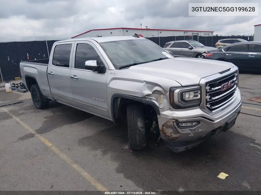 2016 GMC Sierra 1500 Slt VIN: 3GTU2NEC5GG199628 Lot: 45611044