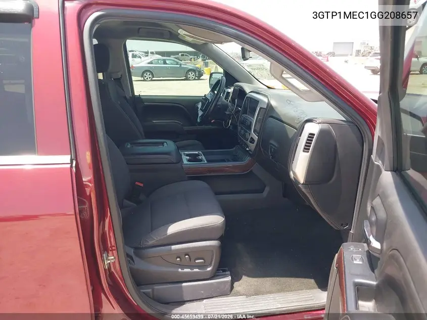 2016 GMC Sierra 1500 Sle VIN: 3GTP1MEC1GG208657 Lot: 45659499