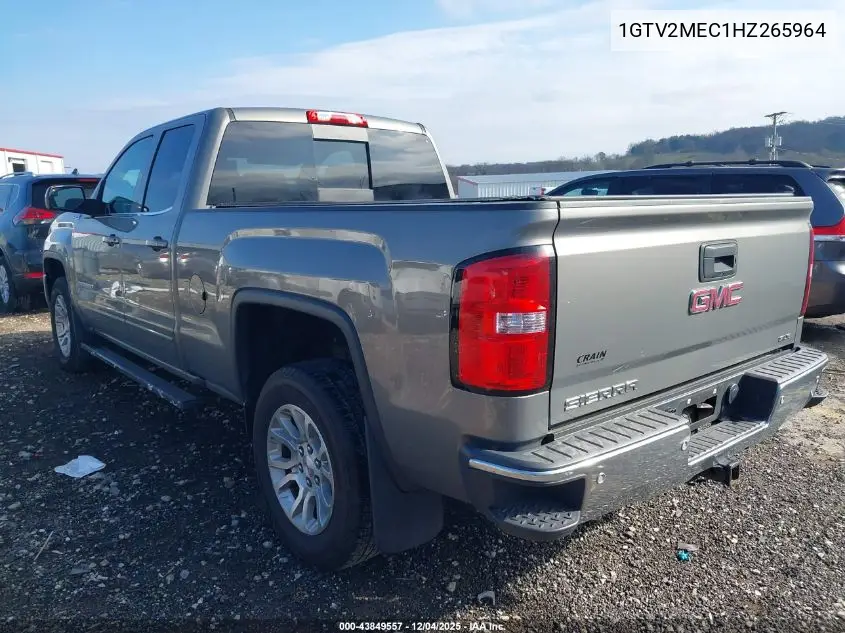 1GTV2MEC1HZ265964 2017 GMC Sierra 1500 Sle