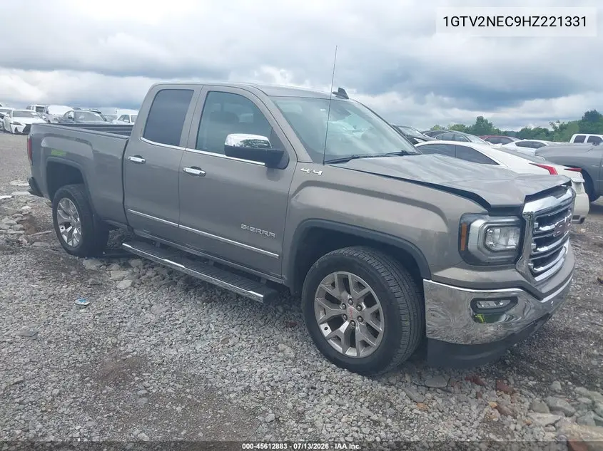 2017 GMC Sierra 1500 Slt VIN: 1GTV2NEC9HZ221331 Lot: 45612883