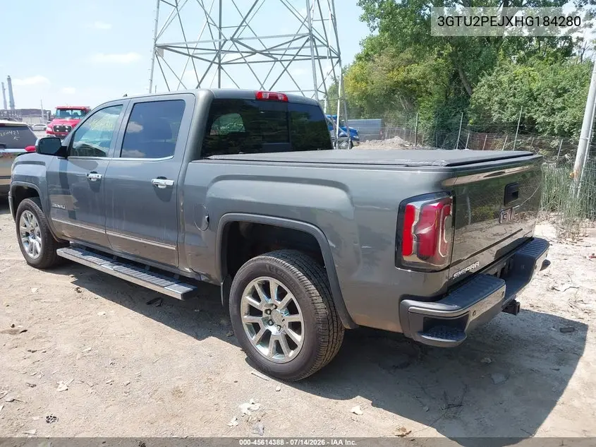 2017 GMC Sierra 1500 Denali VIN: 3GTU2PEJXHG184280 Lot: 45614388