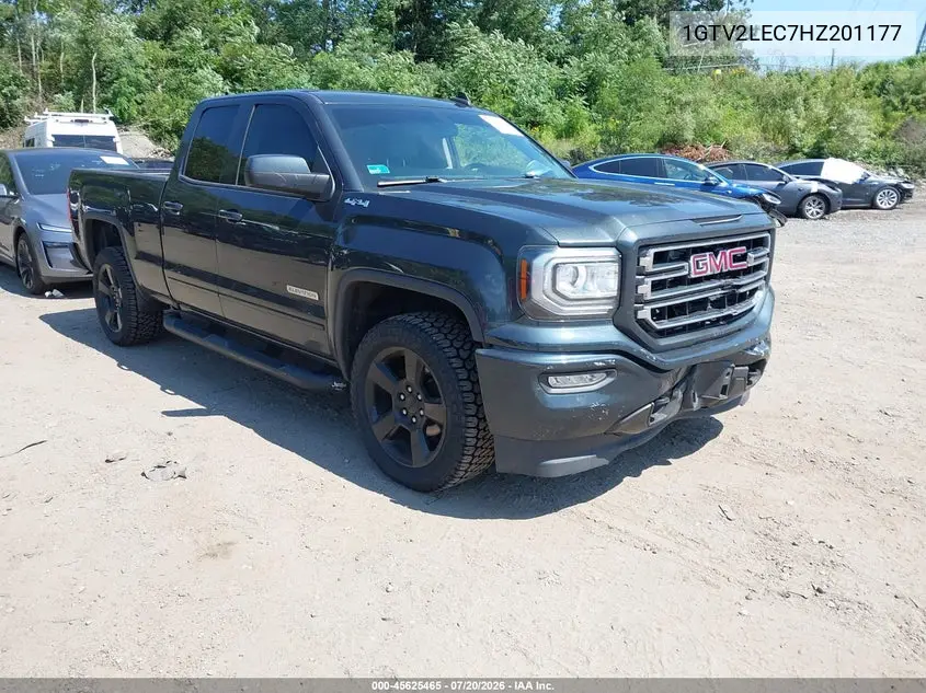 2017 GMC Sierra 1500 VIN: 1GTV2LEC7HZ201177 Lot: 45625465