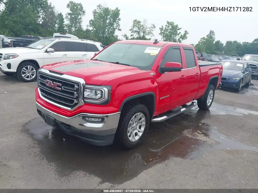 2017 GMC Sierra 1500 Sle VIN: 1GTV2MEH4HZ171282 Lot: 45638957