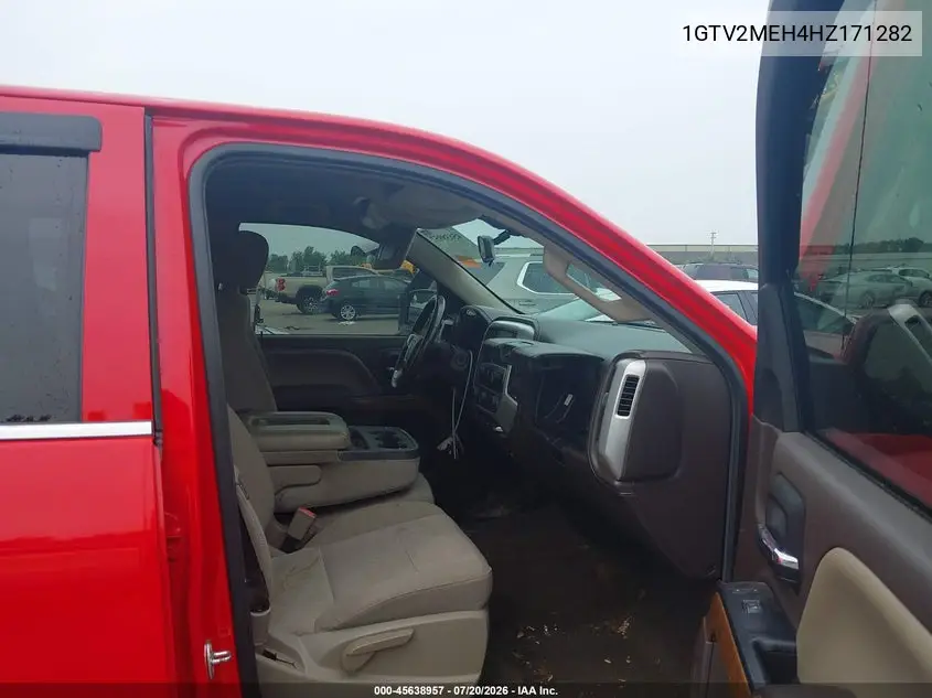 2017 GMC Sierra 1500 Sle VIN: 1GTV2MEH4HZ171282 Lot: 45638957