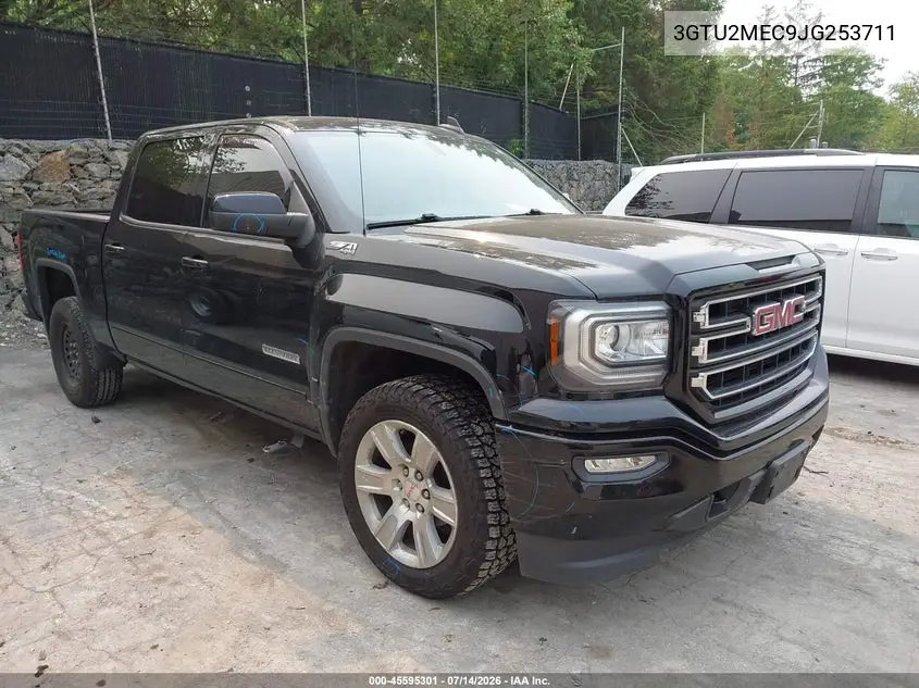 2018 GMC Sierra 1500 Sle VIN: 3GTU2MEC9JG253711 Lot: 45595301