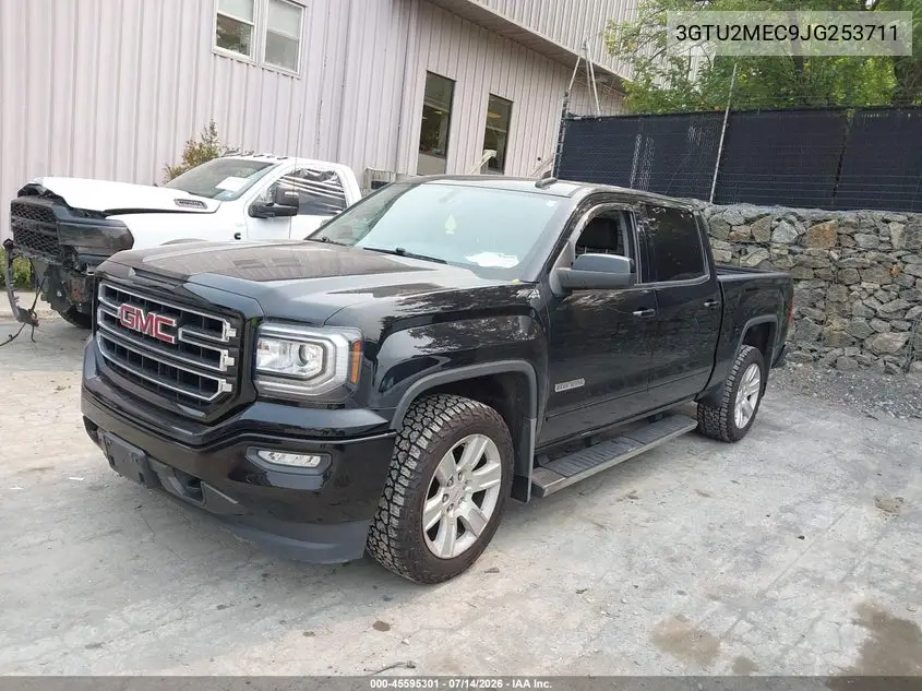 2018 GMC Sierra 1500 Sle VIN: 3GTU2MEC9JG253711 Lot: 45595301