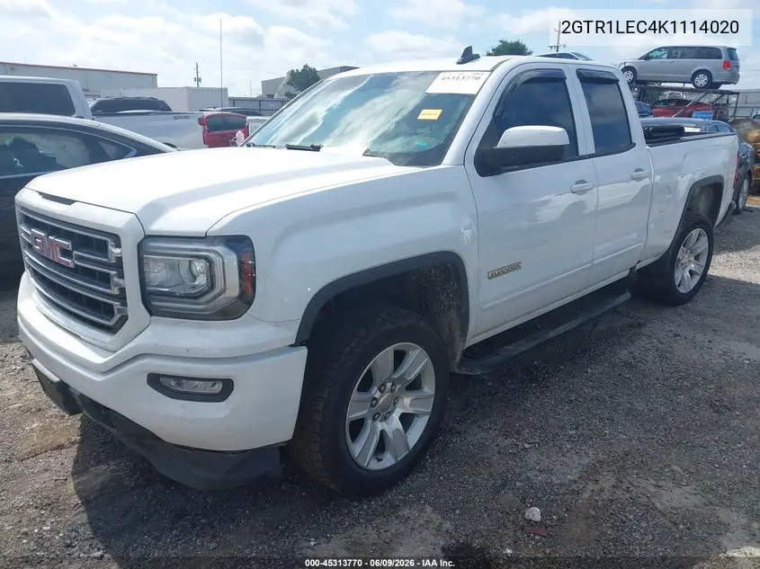 2019 GMC Sierra 1500 Limited VIN: 2GTR1LEC4K1114020 Lot: 45313770