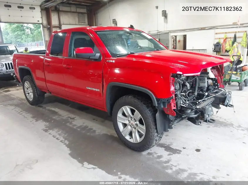 2019 GMC Sierra 1500 Limited Sle VIN: 2GTV2MEC7K1182362 Lot: 45661715