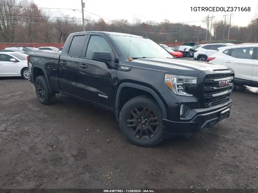 1GTR9CED0LZ371668 2020 GMC Sierra 1500 4Wd Standard Box Elevation