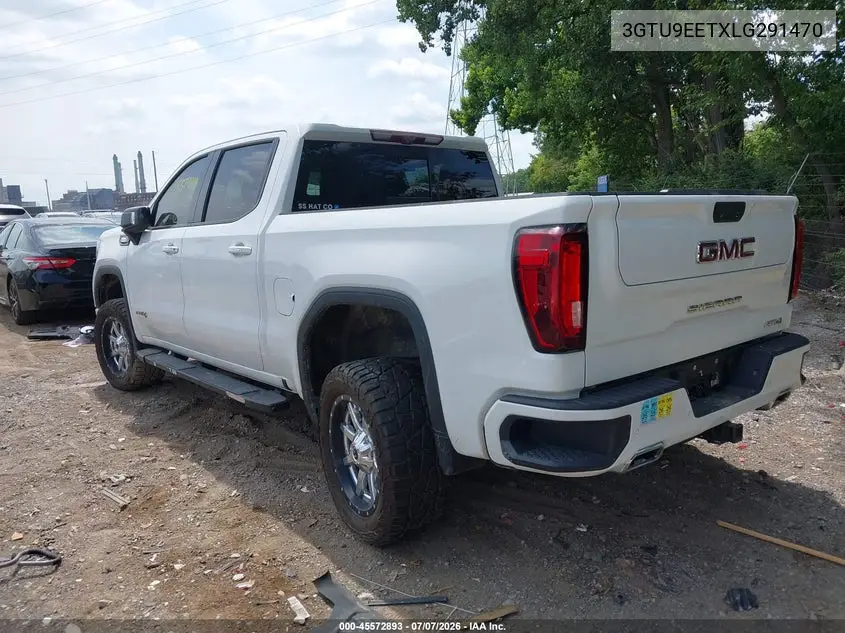 2020 GMC Sierra 1500 VIN: 3GTU9EETXLG291470 Lot: 45572893