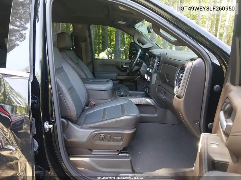 2020 GMC Sierra 3500Hd 4Wd Long Bed Denali VIN: 1GT49WEY8LF260950 Lot: 45627939
