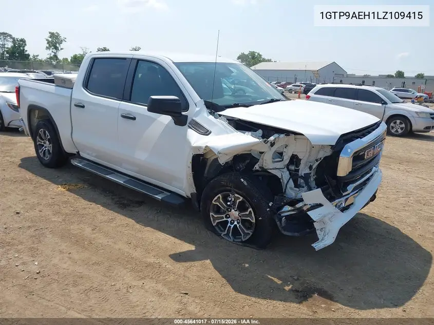 2020 GMC Sierra 1500 4Wd Short Box VIN: 1GTP9AEH1LZ109415 Lot: 45641017
