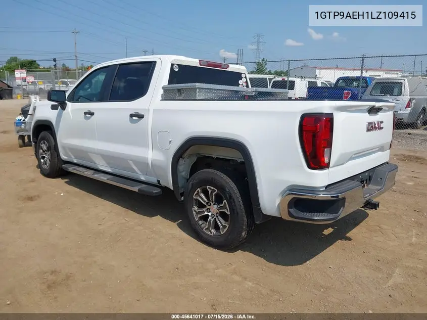 2020 GMC Sierra 1500 4Wd Short Box VIN: 1GTP9AEH1LZ109415 Lot: 45641017