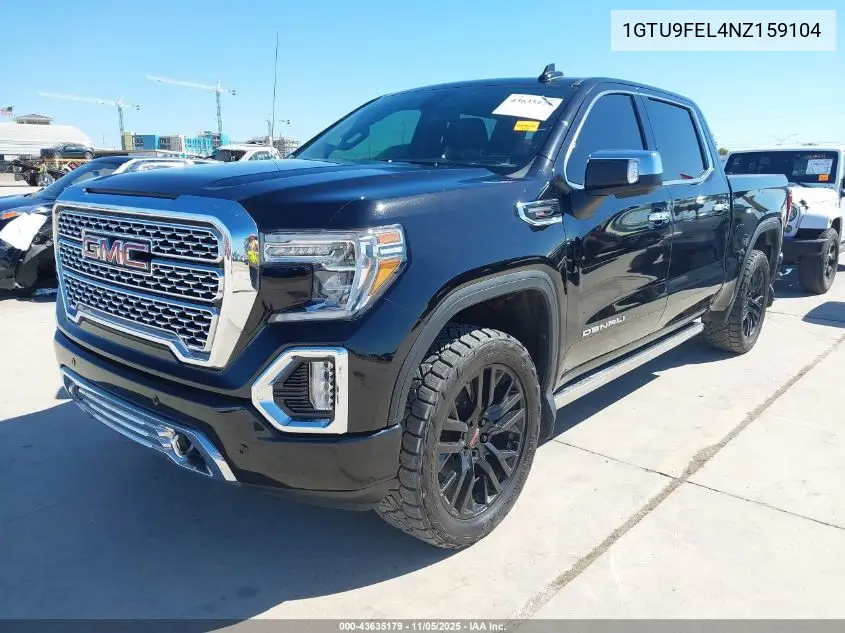 1GTU9FEL4NZ159104 2022 GMC Sierra 1500 Limited 4Wd Short Box Denali