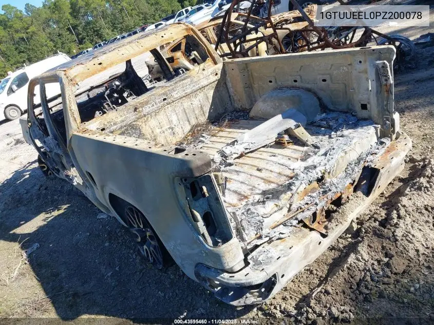 1GTUUEEL0PZ200078 2023 GMC Sierra 1500 4Wd Short Box At4