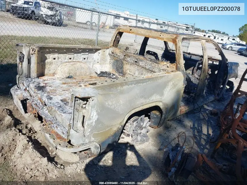 1GTUUEEL0PZ200078 2023 GMC Sierra 1500 4Wd Short Box At4