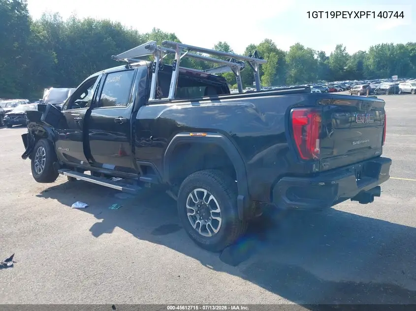 2023 GMC Sierra 2500Hd At4 VIN: 1GT19PEYXPF140744 Lot: 45612715