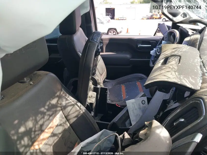 2023 GMC Sierra 2500Hd At4 VIN: 1GT19PEYXPF140744 Lot: 45612715