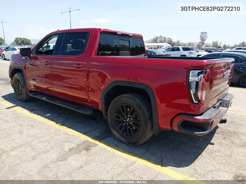 2023 GMC Sierra 1500 2Wd Short Box Elevation VIN: 3GTPHCE82PG272210 Lot: 45658502