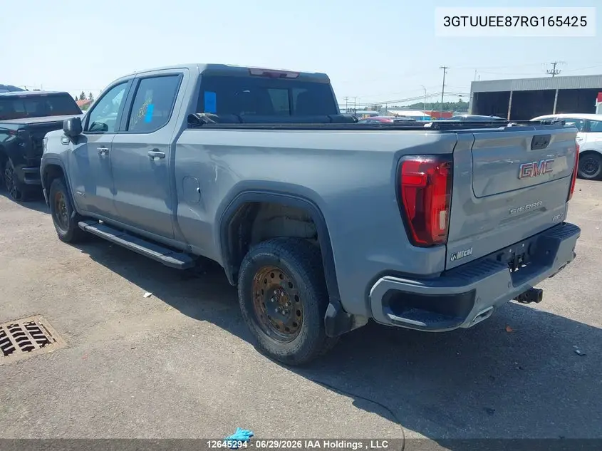 2024 GMC Sierra K1500 At4 VIN: 3GTUUEE87RG165425 Lot: 12645294