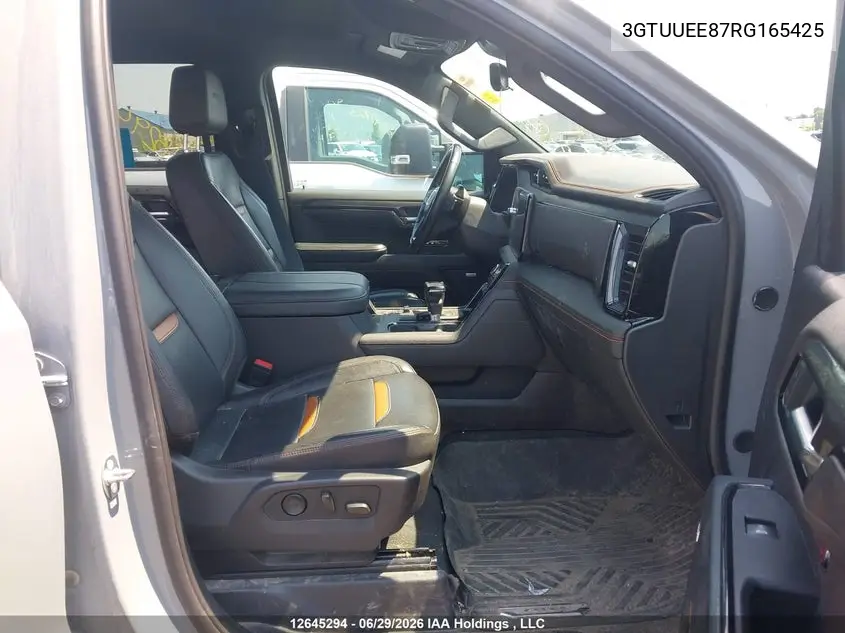2024 GMC Sierra K1500 At4 VIN: 3GTUUEE87RG165425 Lot: 12645294